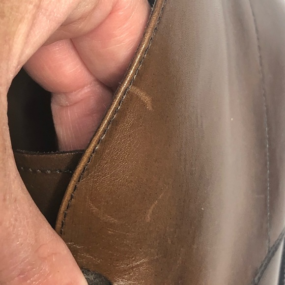 NEW Tod's Mens Brown Leather Laceup AnkleBoots 5.5 - Picture 15 of 16